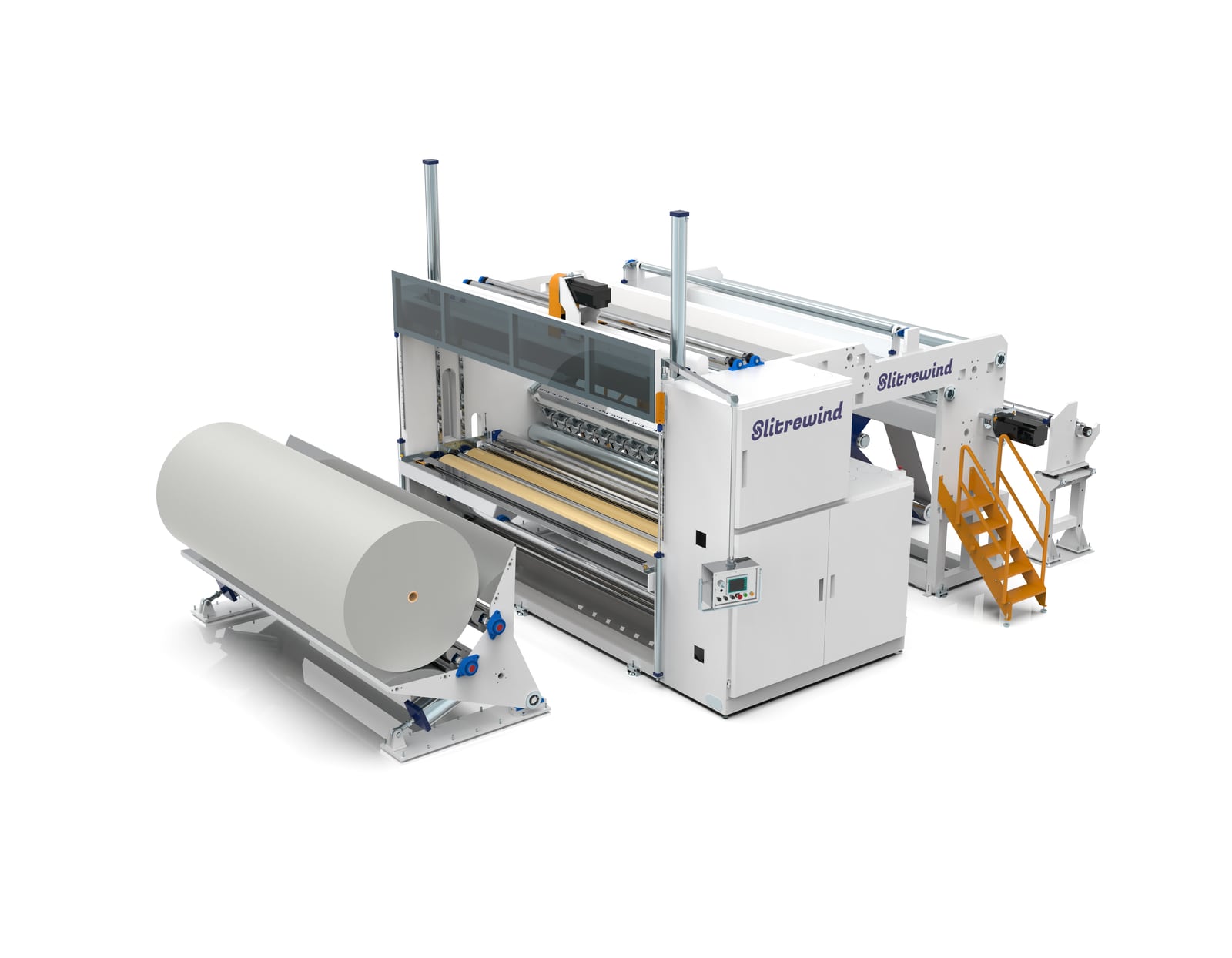 High-speed nonwoven slitting machine from HDPTH product manual