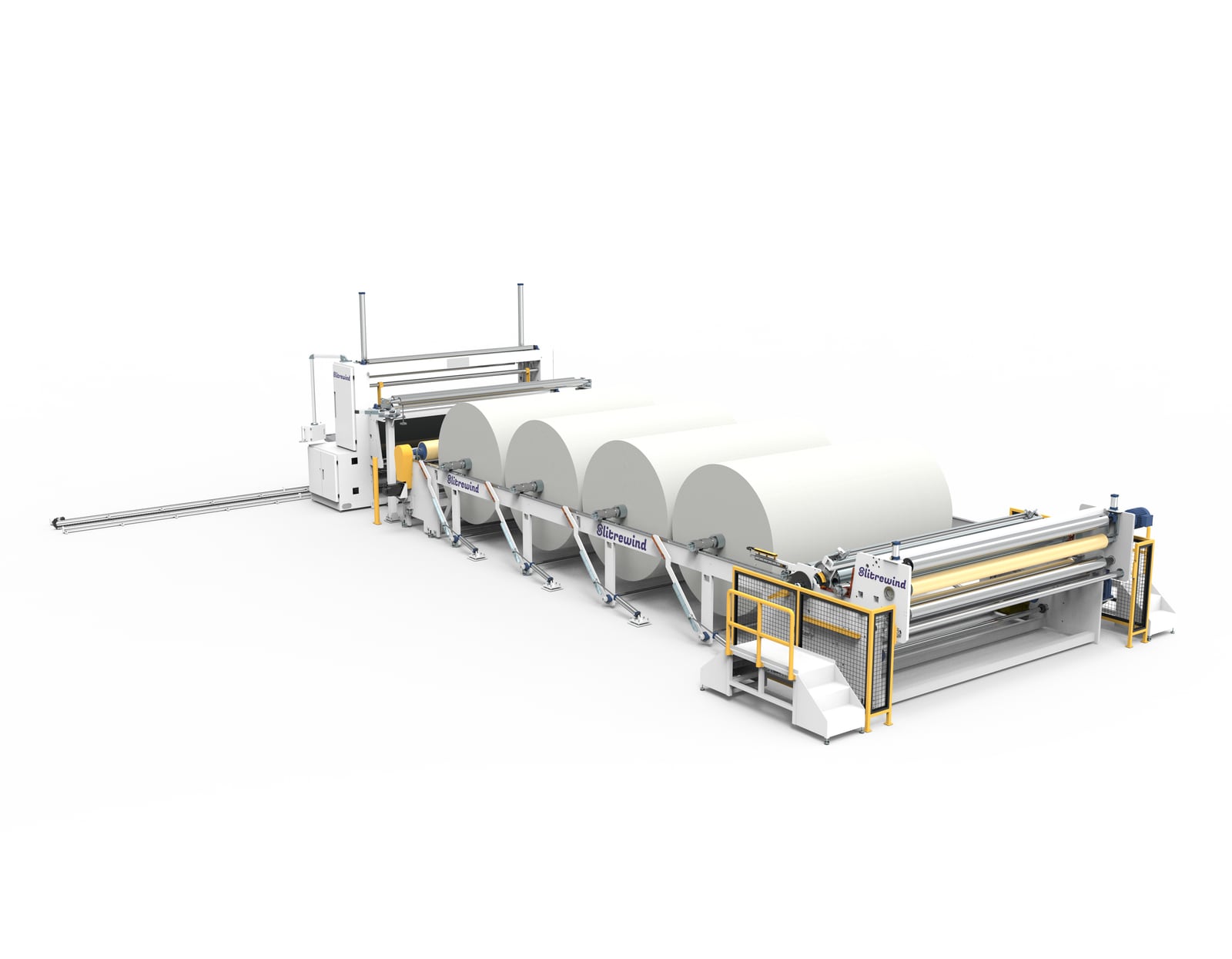 Nonwoven rewinding machine from HDPTH product manual
